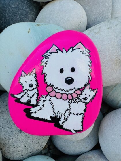 Pink Westie
