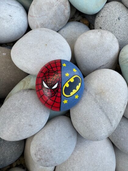 Spiderman and Batman