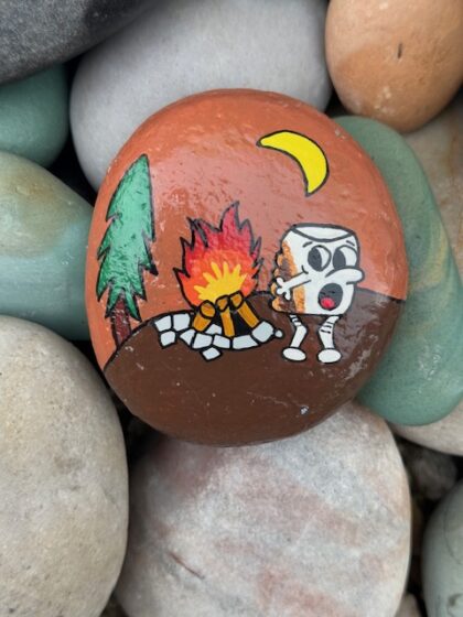 Burning Marshmallow