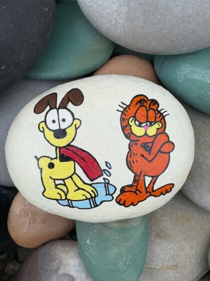 Garfield and Otis